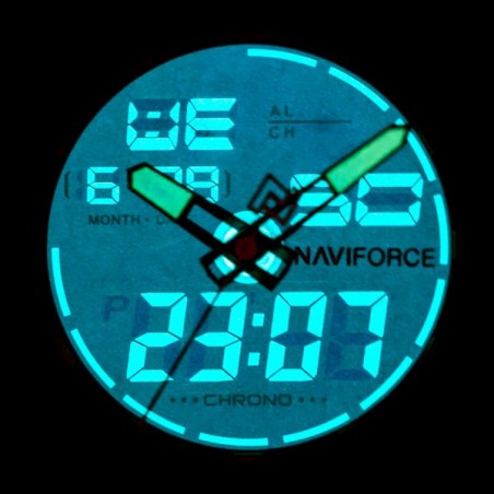 ZEGAREK MĘSKI NAVIFORCE - NF9093 (zn041f) - blue + BOX