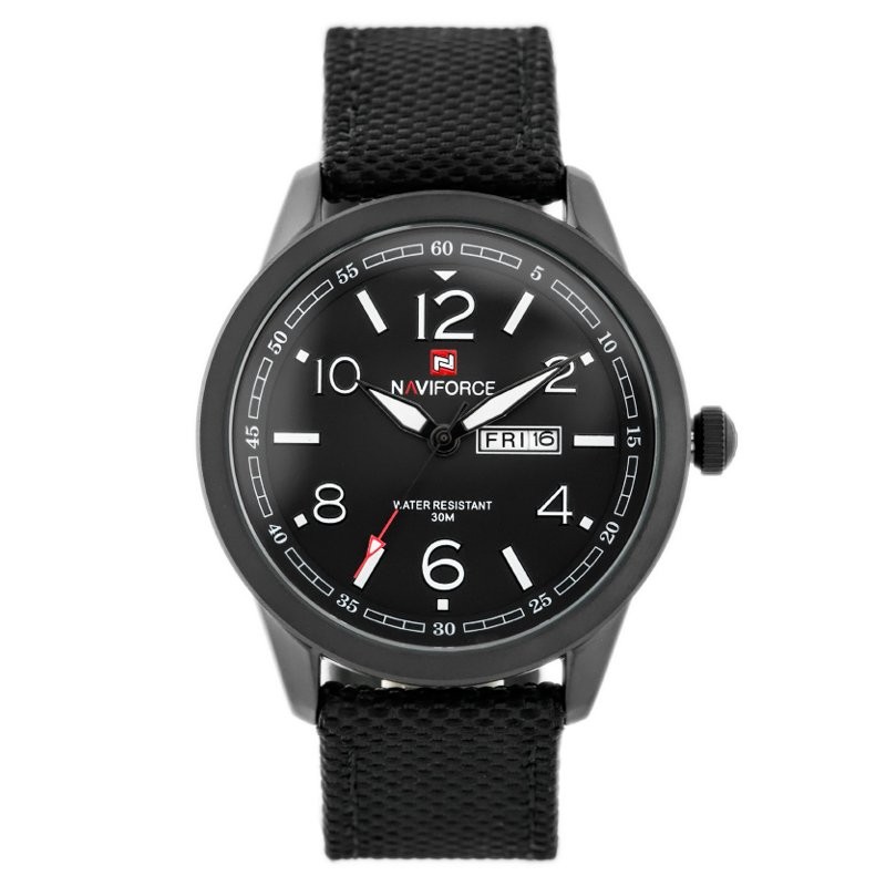 Zegarek Naviforce NF9101 czarny wojskowy styl