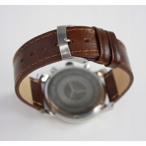 Pasek do zegarka 24 mm Hand Made brązowy